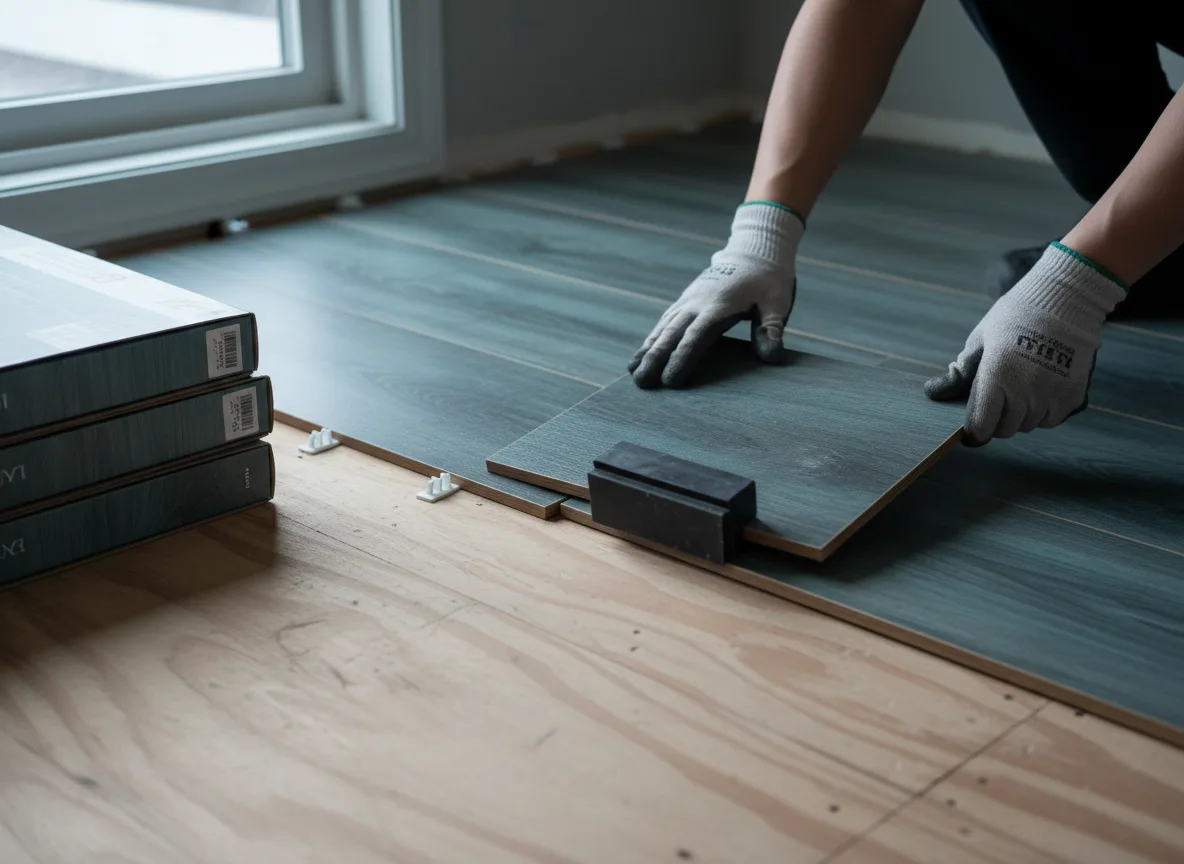 Luxury Vinyl Plank Installation company in Holabird, SD